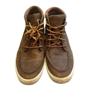 Polo by Ralph Lauren | Tristen Leather High Top Shoes